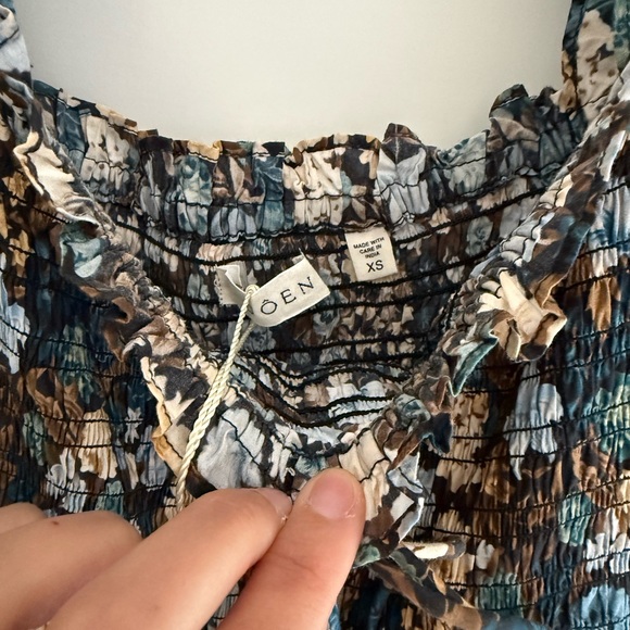 NWT DOEN Floral Print Bijou Maxi Dress - Picture 6 of 8